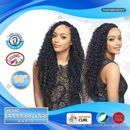 Julianna Synthetic Wavy Braiding Hair Extensions 14 18 22 Inch Bohemian Boho Goddess River Locs Hair